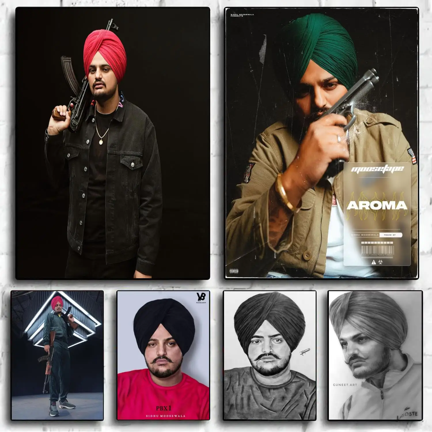 sidhu moosewala Decoration Art Poster Wall Art Personalized Gift Modern Family bedroom Decor Canvas Posters
sidhu moosewala Decoration Art Poster Wall Art Personalized Gift Modern Family bedroom Decor Canvas Posters