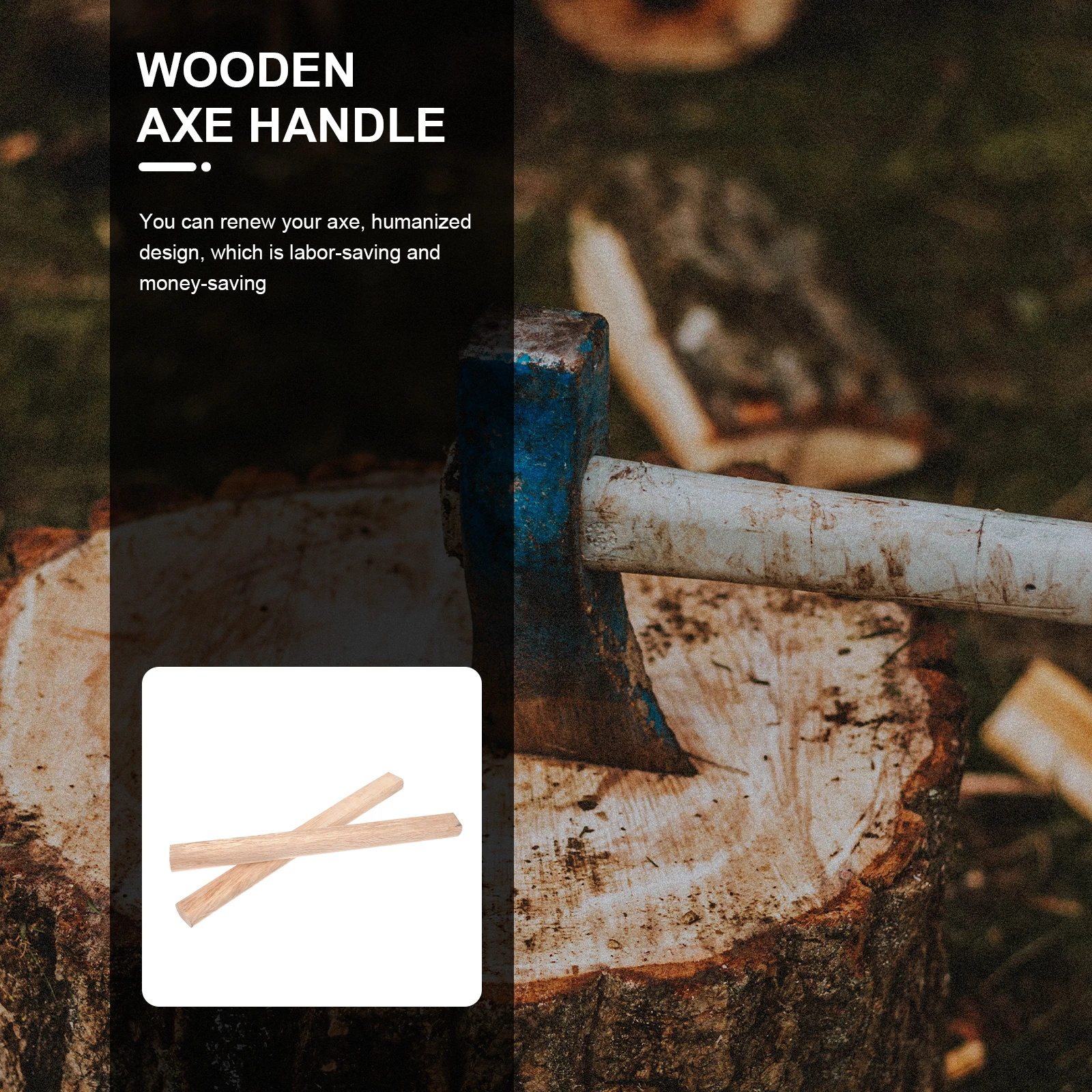 Axe Handle Wood Replacement Durable Natural Wooden Handle for Axe Replacements Compatible with Various Axes Woodworking Tool
Axe Handle Wood Replacement Durable Natural Wooden Handle for Axe Replacements Compatible with Various Axes Woodworking Tool