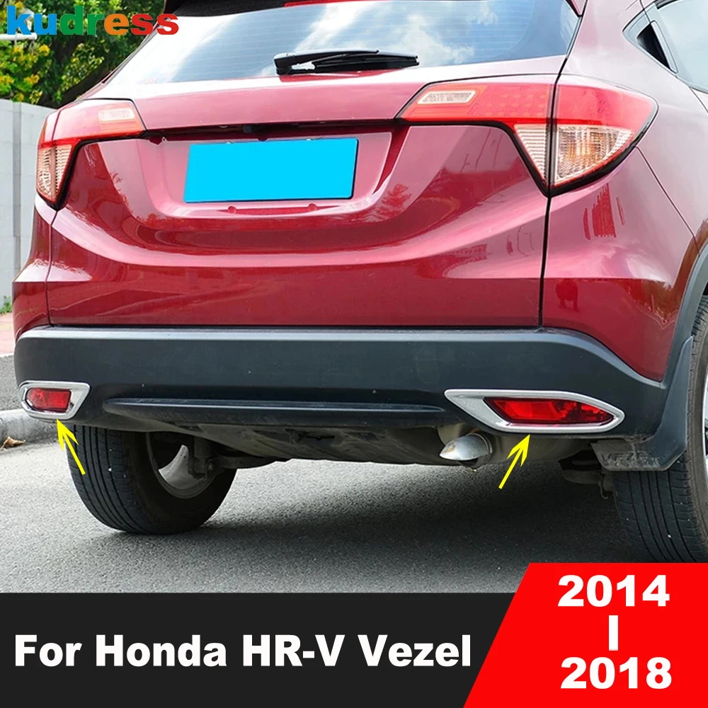Rear Fog Light Lamp Cover Trim For Honda Vezel HRV HR-V 2014-2016 2017 2018 Chrome Car Tail Foglight Bezel Trims Accessories
Rear Fog Light Lamp Cover Trim For Honda Vezel HRV HR-V 2014-2016 2017 2018 Chrome Car Tail Foglight Bezel Trims Accessories