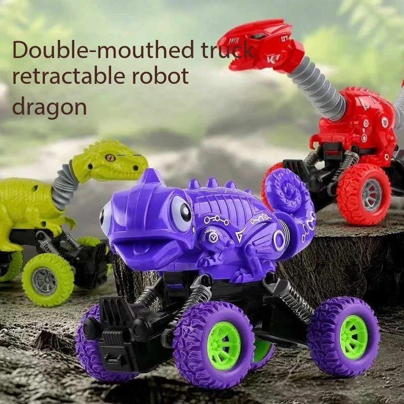 Children's inertia off-road dinosaur car toy, lizard chameleon, retractable state, friction drive, boy car, stock special price
Children's inertia off-road dinosaur car toy, lizard chameleon, retractable state, friction drive, boy car, stock special price