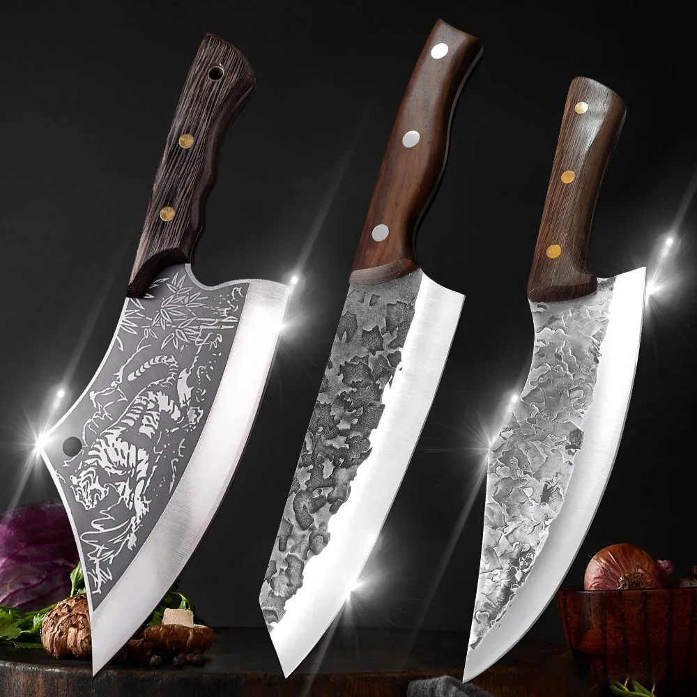 Stainless Steel 7 8-inch Chef's Knife Hand Forged Boning Knife Chopping Slicing Kitchen Knives Cookware Kinves
Stainless Steel 7 8-inch Chef's Knife Hand Forged Boning Knife Chopping Slicing Kitchen Knives Cookware Kinves