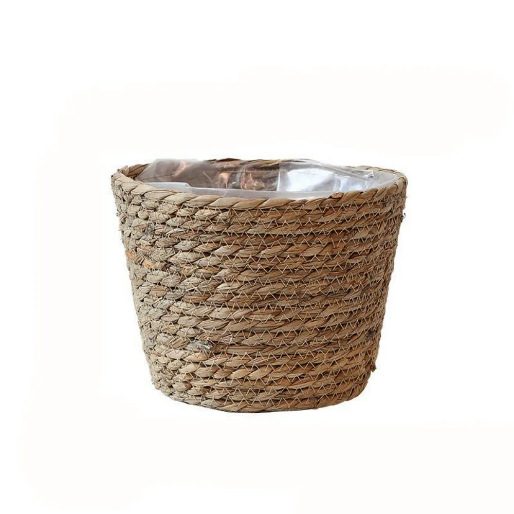 Practical S/M/L Straw Weaving Flower Plant Pot Decorative Handmade Flowerpot Storage Baskets Leakproof Flower Basket Indoor
Practical S/M/L Straw Weaving Flower Plant Pot Decorative Handmade Flowerpot Storage Baskets Leakproof Flower Basket Indoor