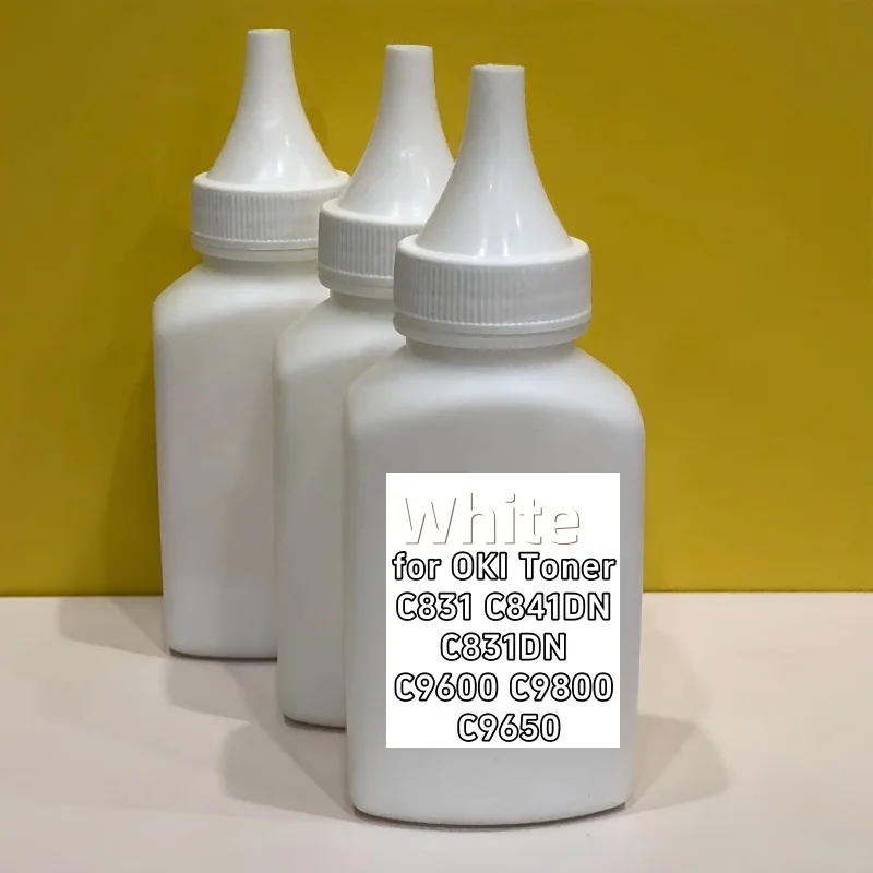 50 г/100 г/200 г белый тонер-порошок для OKI Toner C831 C841DN C831DN C9600 C9800 C9650 C9850 C532 C532dn C542 C542dn MC573
50 г/100 г/200 г белый тонер-порошок для OKI Toner C831 C841DN C831DN C9600 C9800 C9650 C9850 C532 C532dn C542 C542dn MC573