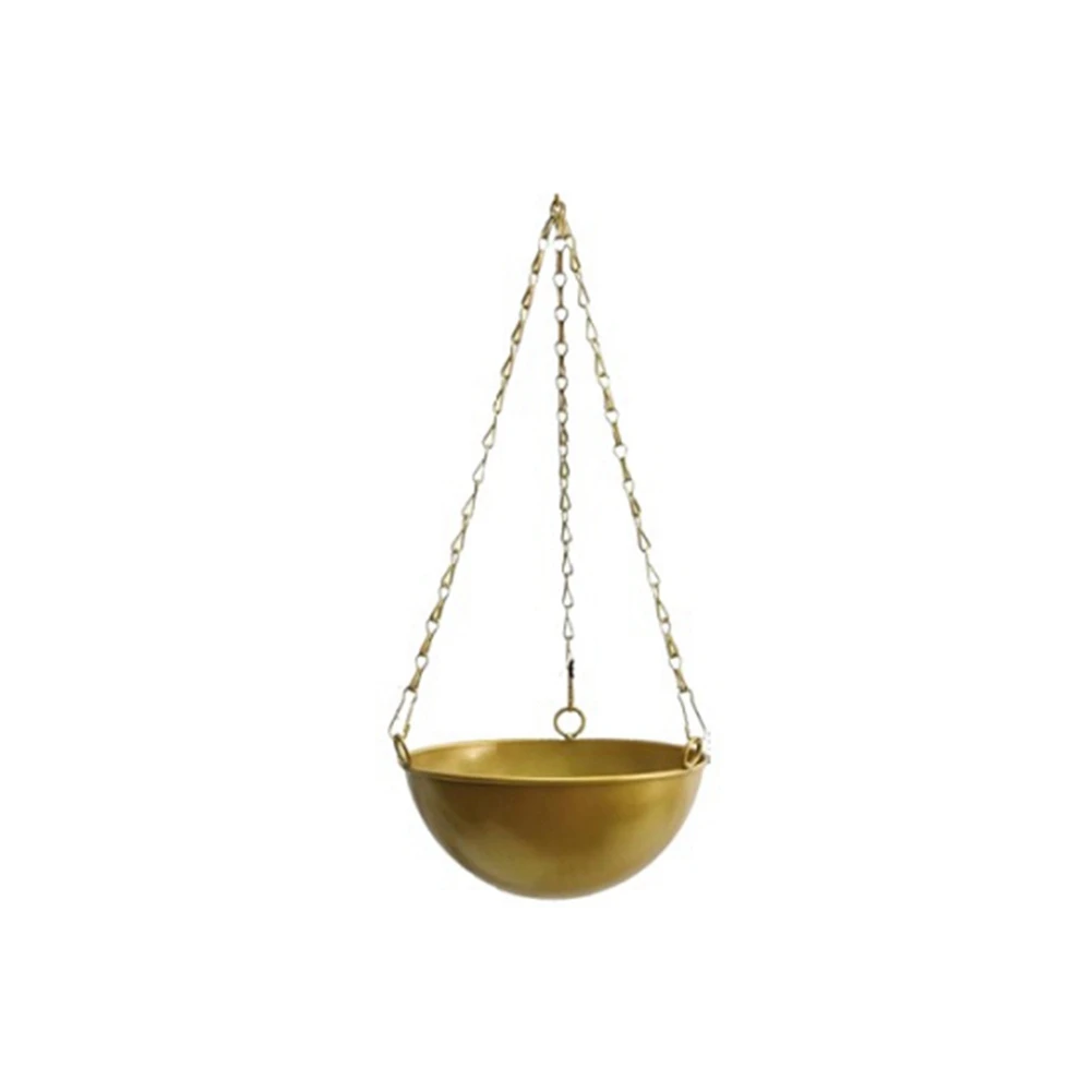 A04I Indoor Decorative Hanging Planter Metal Art Decor Succulent Hang Basket Garden Accesorry,Gold, Small
A04I Indoor Decorative Hanging Planter Metal Art Decor Succulent Hang Basket Garden Accesorry,Gold, Small