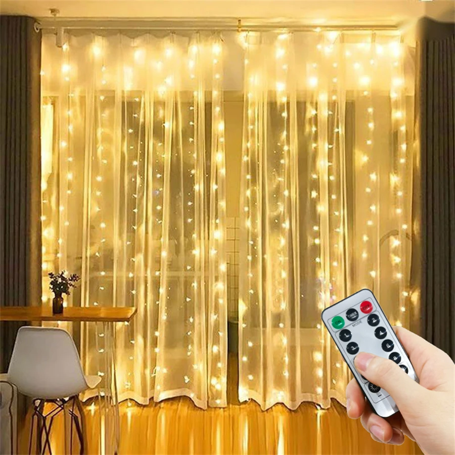 LED String Lights USB Fairy Lights 8 Modes Garland for New Year Wedding Festive Party Bedroom Christmas Home Curtain Decoration
LED String Lights USB Fairy Lights 8 Modes Garland for New Year Wedding Festive Party Bedroom Christmas Home Curtain Decoration