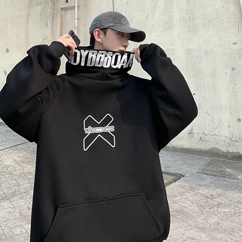 American Sle Streetwear Oversized Hoodie ex High Collar Long Sve Dance Casual Cotton Polyester Blend Sweatirt
American Sle Streetwear Oversized Hoodie ex High Collar Long Sve Dance Casual Cotton Polyester Blend Sweatirt