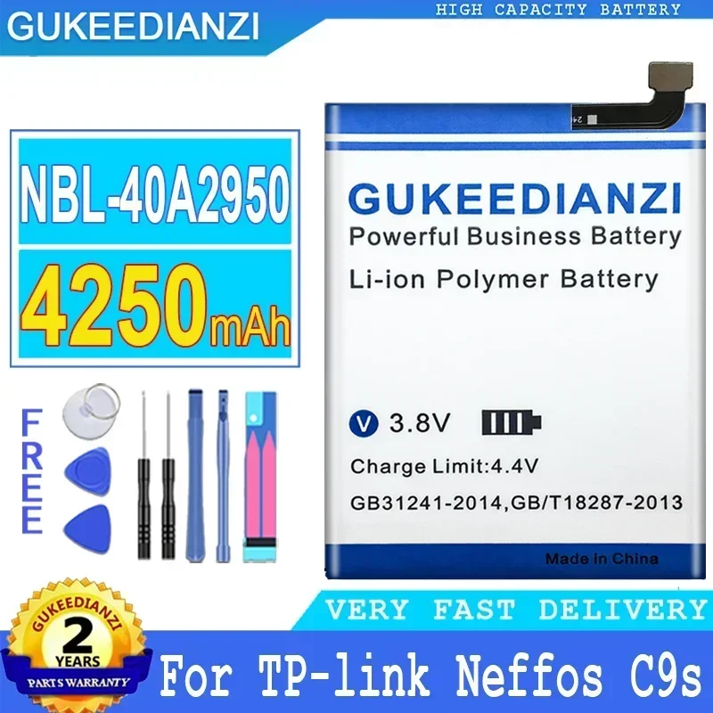 Для TP-link Neffos C9s TP7061C TP7061A, NBL-40A2950 4250 мАч аккумулятор мобильного телефона
Для TP-link Neffos C9s TP7061C TP7061A, NBL-40A2950 4250 мАч аккумулятор мобильного телефона