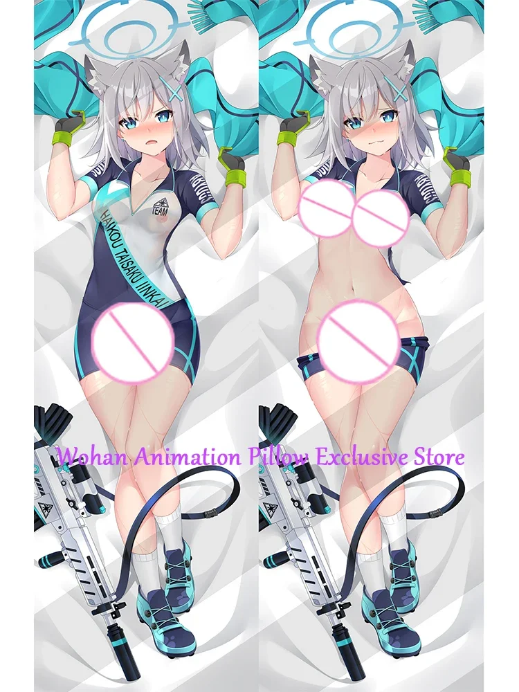 Dakimakura Anime Pillow Cover Sunaookami Shiroko Double Sided Print 2-Side Print Pillowcase Body Decoration
Dakimakura Anime Pillow Cover Sunaookami Shiroko Double Sided Print 2-Side Print Pillowcase Body Decoration