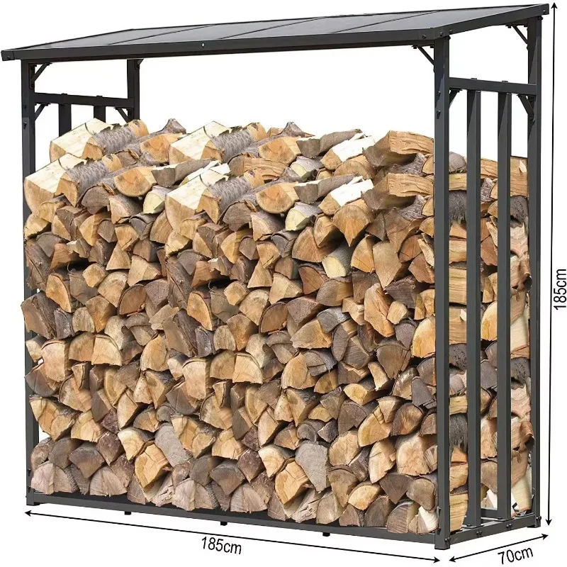 Large Outdoor Heavy Duty Log Holder Roof Customizable Color New Style Accepts Custom Logo Firewood Storage Solution for Home
Large Outdoor Heavy Duty Log Holder Roof Customizable Color New Style Accepts Custom Logo Firewood Storage Solution for Home