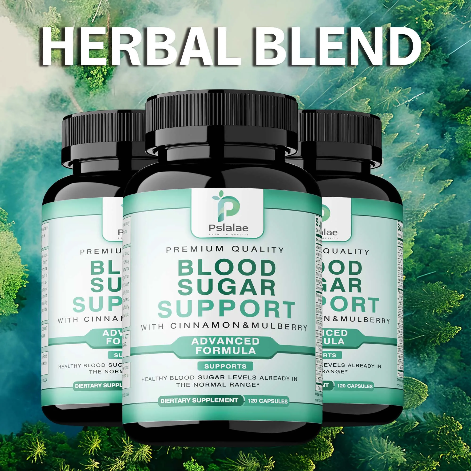 Blood Sugar Support - with Cinnamon - Controls Blood Sugar Levels, Supports Heart Health, Glucose Metabolism, Enhance Immunity
Blood Sugar Support - with Cinnamon - Controls Blood Sugar Levels, Supports Heart Health, Glucose Metabolism, Enhance Immunity