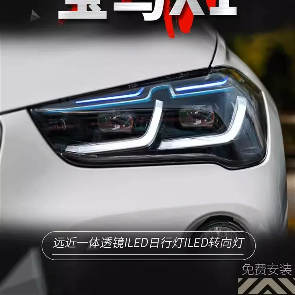 Автомобильная фара в сборе для BMW X1 DRL 16-19 дневных ходовых огней указателя поворота 2 шт.
Автомобильная фара в сборе для BMW X1 DRL 16-19 дневных ходовых огней указателя поворота 2 шт.
