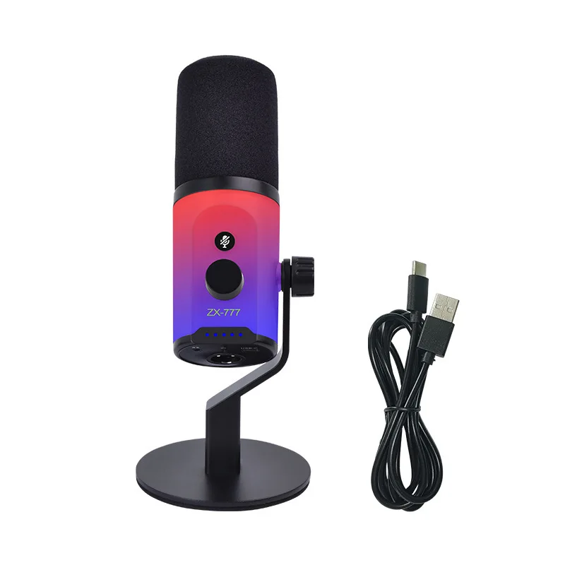 Двухрежимный микрофон RGB XLR/USB, специальный компьютер для радиозвука, прямая трансляция, настольное шумоподавление, динамический
Двухрежимный микрофон RGB XLR/USB, специальный компьютер для радиозвука, прямая трансляция, настольное шумоподавление, динамический