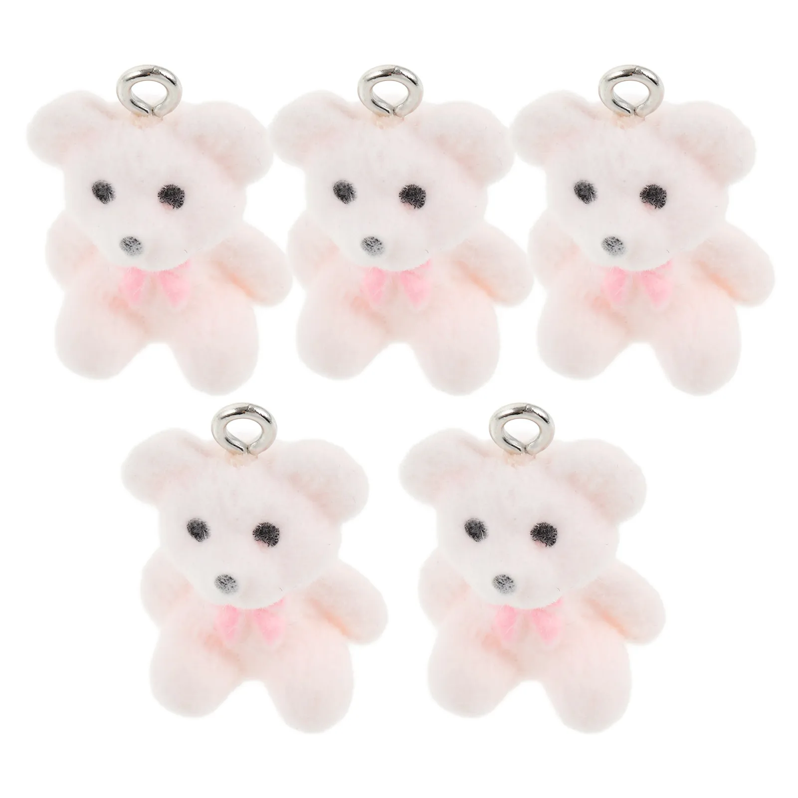 5 Pcs Bear Pendant Animal Jewelry Charms Hanging Key Chain for Crafts Resin Pendants Shaped
5 Pcs Bear Pendant Animal Jewelry Charms Hanging Key Chain for Crafts Resin Pendants Shaped
