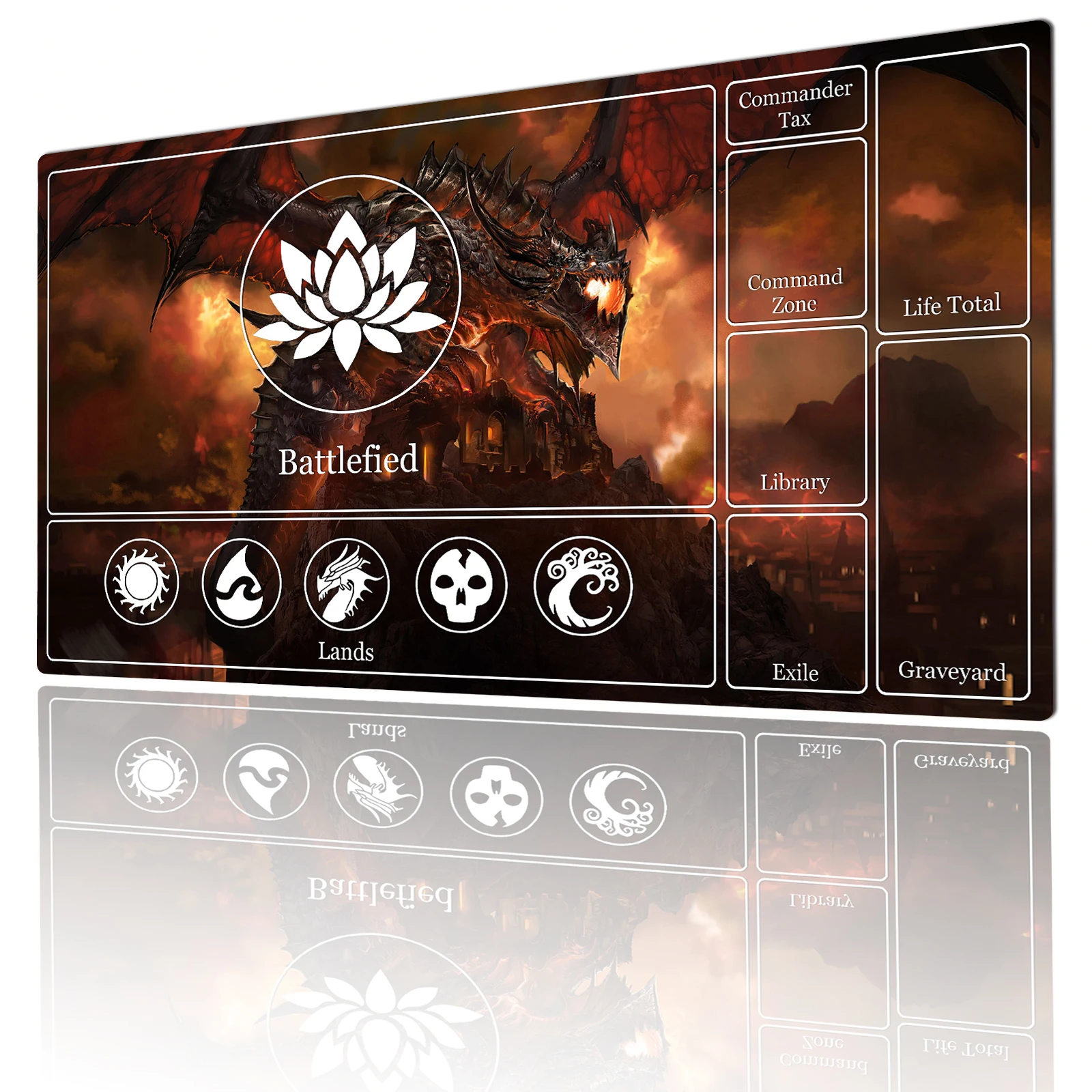 Giant epic fire-breathing dragon gaming mats mat playmat magic tapete rubber anti-slip base edge-locking pc accessories
Giant epic fire-breathing dragon gaming mats mat playmat magic tapete rubber anti-slip base edge-locking pc accessories