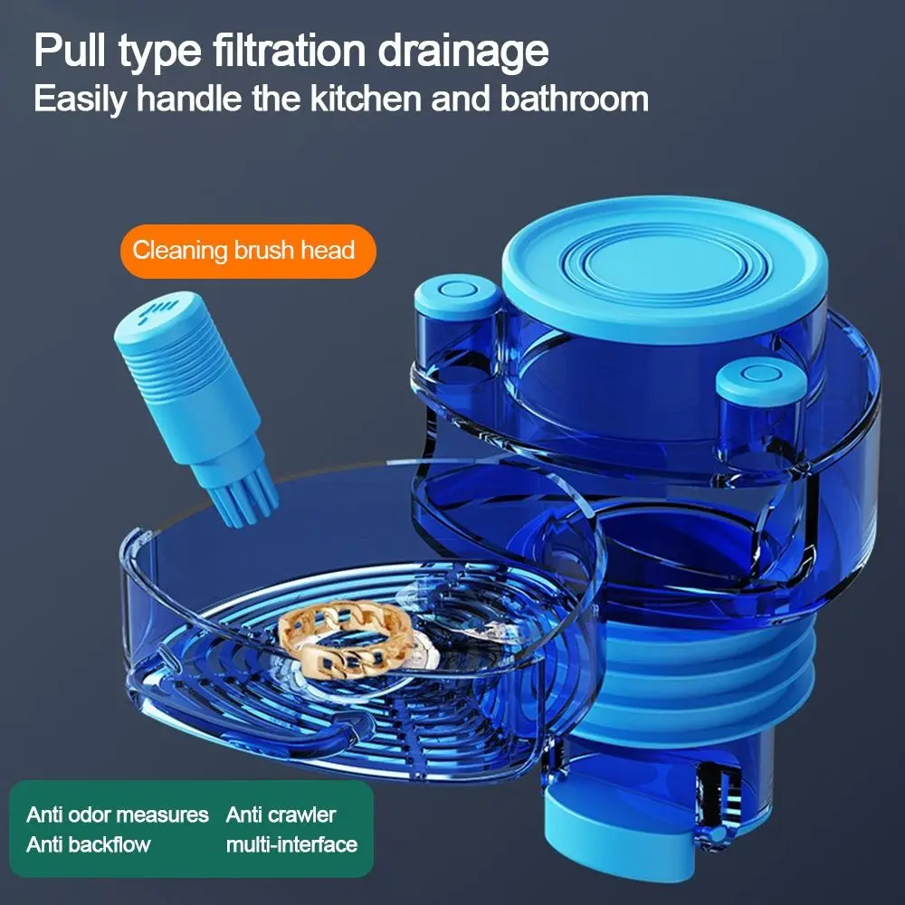 Three-way Kitchen Pipe Connector Odor-Proof Sealing Ring Multi-port Drainpipe Multifunctional Floor Drain Joint
Three-way Kitchen Pipe Connector Odor-Proof Sealing Ring Multi-port Drainpipe Multifunctional Floor Drain Joint