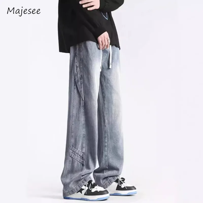Jeans Men Autumn Design Vintage European Style Washed Gradient Color Straight Trousers Casual Fashion Cozy Handsome Drawstring
Jeans Men Autumn Design Vintage European Style Washed Gradient Color Straight Trousers Casual Fashion Cozy Handsome Drawstring