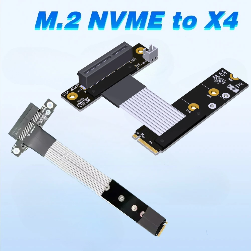 Riser PCIe x4 4.0 PCI-E 4x To M.2 M Key 2242 2280 SSD Riser Card Кабель-адаптер Gen4.0 Удлинитель M2 Key-M PCI-Express 64 Гбит/с
Riser PCIe x4 4.0 PCI-E 4x To M.2 M Key 2242 2280 SSD Riser Card Кабель-адаптер Gen4.0 Удлинитель M2 Key-M PCI-Express 64 Гбит/с