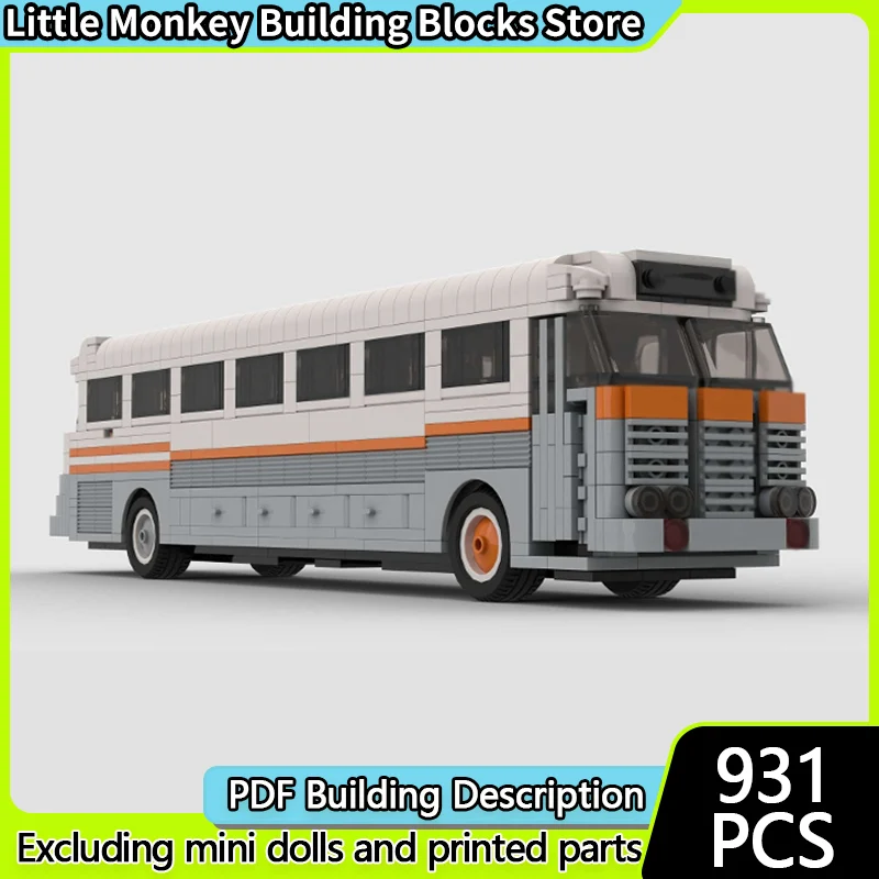 City Car Model MOC Building Bricks Vintage American City Bus Modular Technology Children Holiday Gifts Assemble Toys Suit
City Car Model MOC Building Bricks Vintage American City Bus Modular Technology Children Holiday Gifts Assemble Toys Suit