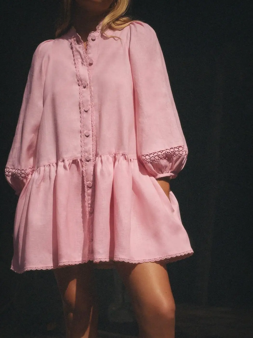 Women's Long Sve Lantern Sve Pure Linen Dr Gentle Sweet Sle Dr Spring Summer Autumn Seasonal Single Piece
Women's Long Sve Lantern Sve Pure Linen Dr Gentle Sweet Sle Dr Spring Summer Autumn Seasonal Single Piece