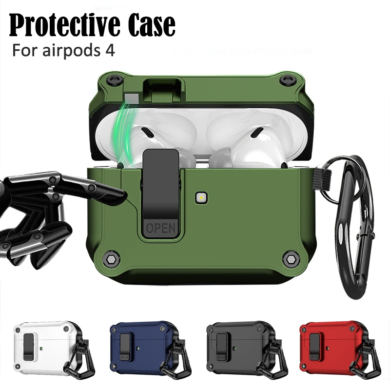 Защитный чехол для AirPods 4, противоударный чехол из TPU, силиконовый чехол для наушников AirPods 4-го поколения, модель 2026 года.
Защитный чехол для AirPods 4, противоударный чехол из TPU, силиконовый чехол для наушников AirPods 4-го поколения, модель 2026 года.