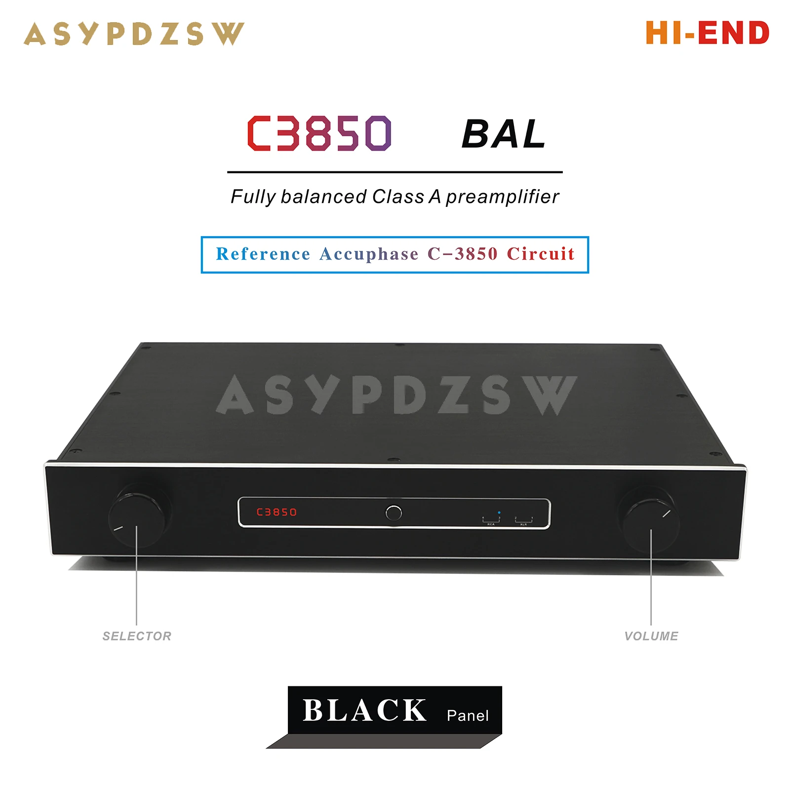 C3850-BAL HI-END Полностью сбалансированная база предусилителя класса A на схеме предусилителя Accuphase C-3850
C3850-BAL HI-END Полностью сбалансированная база предусилителя класса A на схеме предусилителя Accuphase C-3850