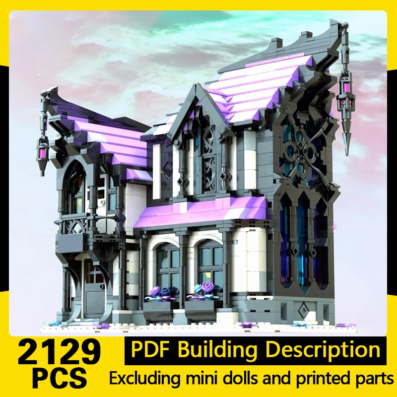 Street View Model MOC Building Bricks Castle -Style Potion Shop Modular Technology Gifts Holiday Assemble Children Toys Suit
Street View Model MOC Building Bricks Castle -Style Potion Shop Modular Technology Gifts Holiday Assemble Children Toys Suit