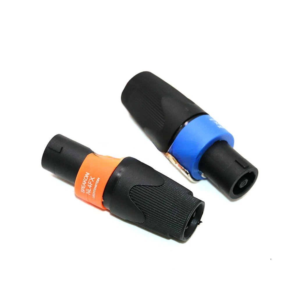 New for NEUTRIK type NL4FX Speakon 4Pole Plug Male Audio Speaker Connectors CONNECTOR
New for NEUTRIK type NL4FX Speakon 4Pole Plug Male Audio Speaker Connectors CONNECTOR
