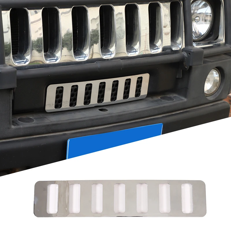 Fit For Hummer H2 2003-2009Stainless Steel Car Front Bumper Grille Air Intake Cover Mesh Decoration Car Modification Accessories
Fit For Hummer H2 2003-2009Stainless Steel Car Front Bumper Grille Air Intake Cover Mesh Decoration Car Modification Accessories