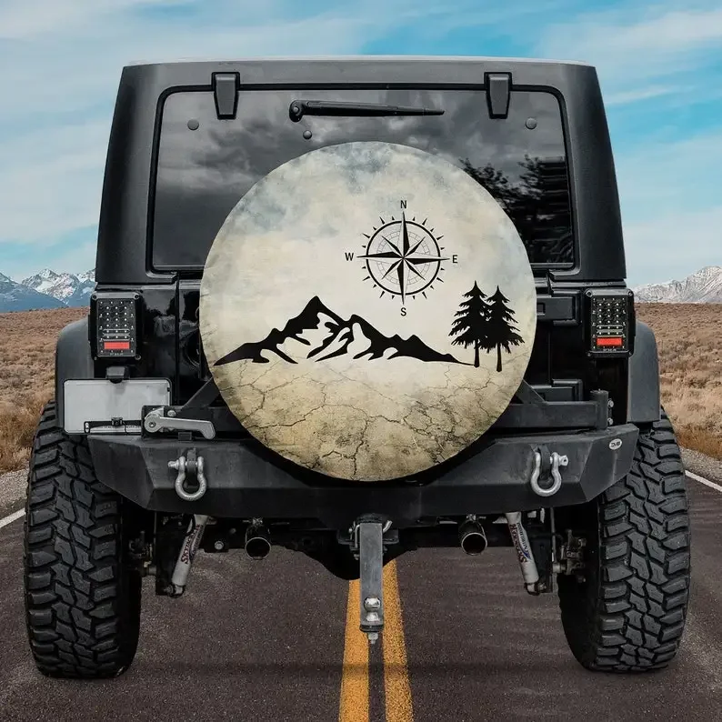 Чехол для шины Nature Mountain Compass, подарок для отца, персонализированный чехол для запасного колеса, подарок для любителя кемпинга, подарок для любителей грузовиков, отец
Чехол для шины Nature Mountain Compass, подарок для отца, персонализированный чехол для запасного колеса, подарок для любителя кемпинга, подарок для любителей грузовиков, отец