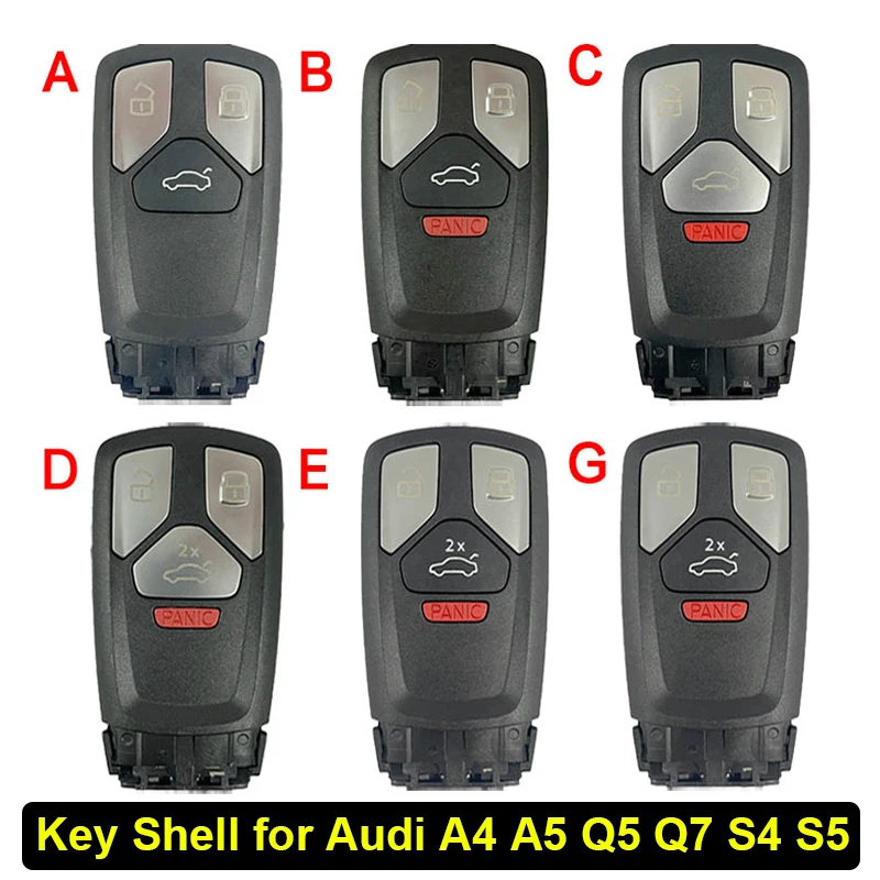 CS008045 Сменный корпус ключа для Audi A4 A5 Q5 Q7 S4 S5 Автомобильный чехол с дистанционным управлением
CS008045 Сменный корпус ключа для Audi A4 A5 Q5 Q7 S4 S5 Автомобильный чехол с дистанционным управлением