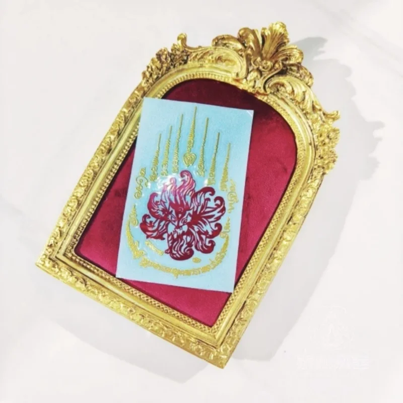 Custom. Fairy House Thailand Golden Face Thai Specialty Nana Tong Phone Sticker Handmade Custom Masked Buddha Decoration Sticker
Custom. Fairy House Thailand Golden Face Thai Specialty Nana Tong Phone Sticker Handmade Custom Masked Buddha Decoration Sticker
