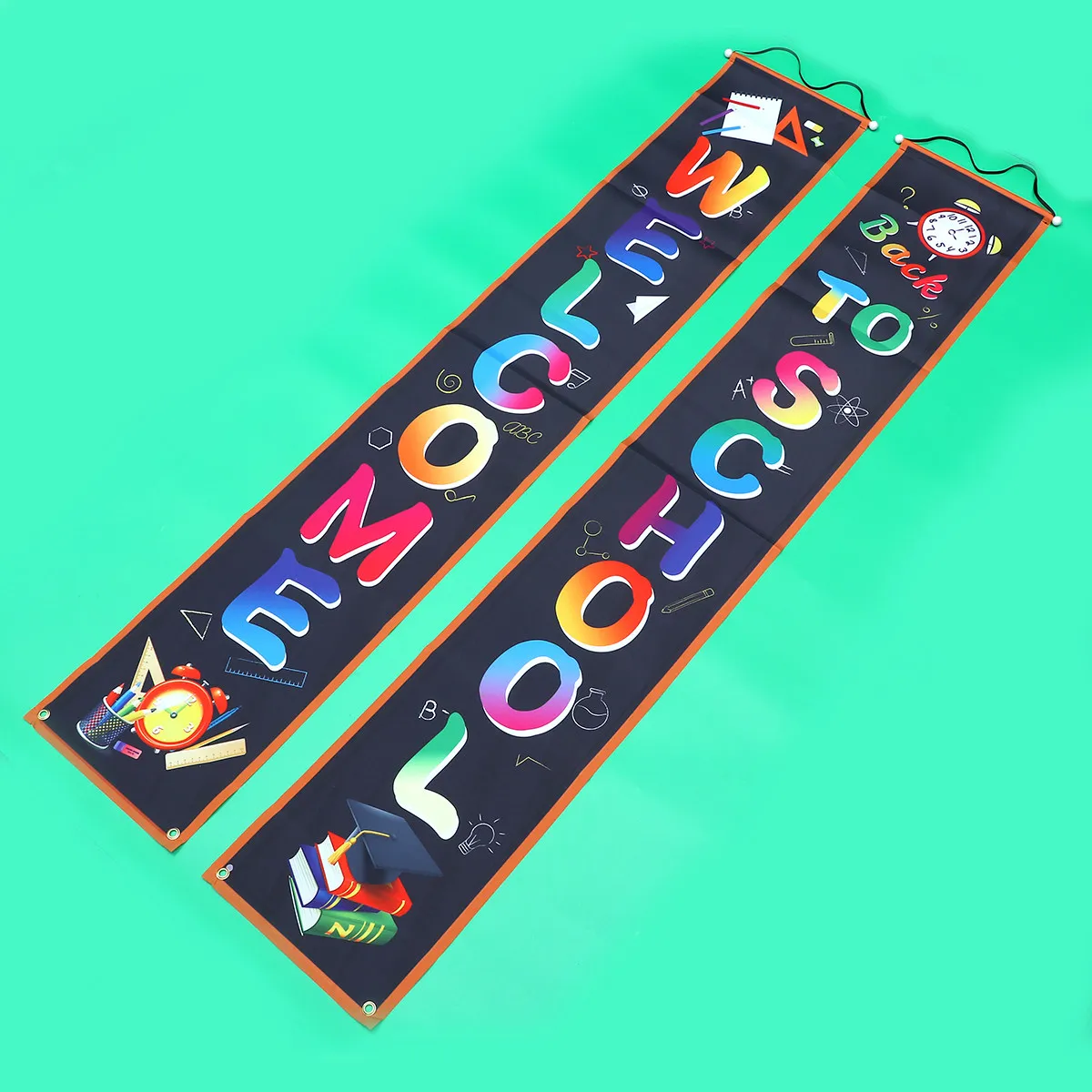 1Pair Welcome Couplet Banner Back to School Decoration Oxford Material Festive Wall Hanging for School Party Classroom Stage
1Pair Welcome Couplet Banner Back to School Decoration Oxford Material Festive Wall Hanging for School Party Classroom Stage
