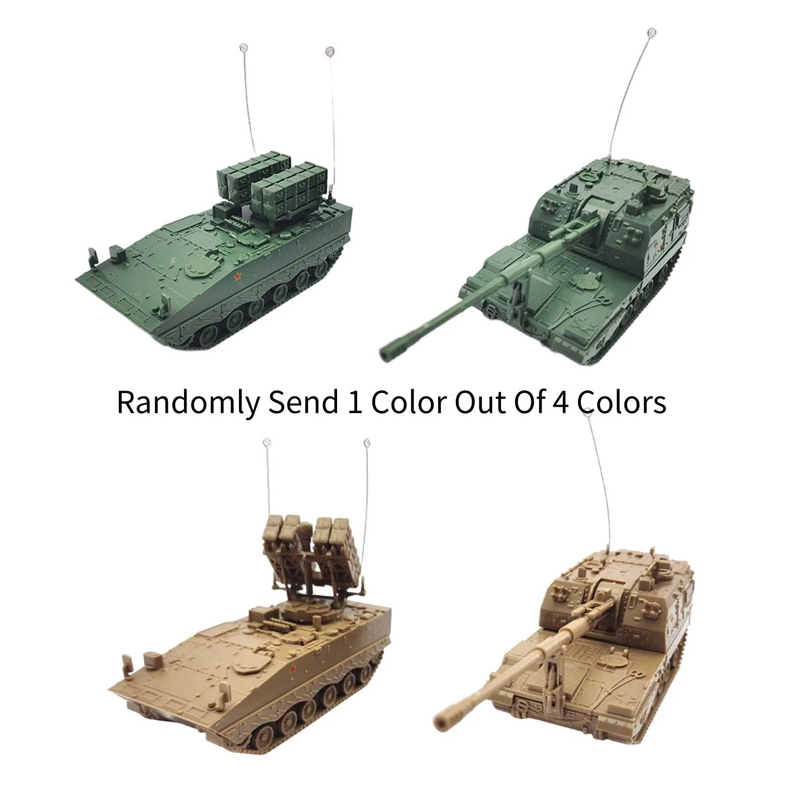 1Pcs Random 1/72 4D Tank Model Puzzles Miniature DIY Assemble Chariot Model for Display Tabletop Decor Gift Collectibles Party
1Pcs Random 1/72 4D Tank Model Puzzles Miniature DIY Assemble Chariot Model for Display Tabletop Decor Gift Collectibles Party