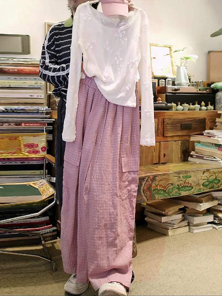 Laid-back Style Embroidered Long Sleeve Top And Wide Leg Pants Set Casual Spring Summer Two-piece Women's Fashion Outfit
Laid-back Style Embroidered Long Sleeve Top And Wide Leg Pants Set Casual Spring Summer Two-piece Women's Fashion Outfit