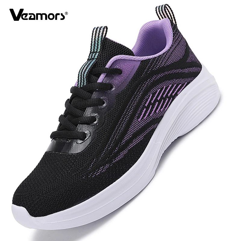 Breathable Knitted Women Casual Sports Shoes Lighweight Lace-up Running Sneaker Ladies Elastic Comfortable Running Jogging Shoes
Breathable Knitted Women Casual Sports Shoes Lighweight Lace-up Running Sneaker Ladies Elastic Comfortable Running Jogging Shoes