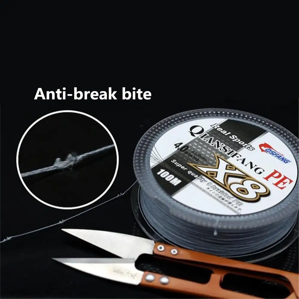 YFASHION High Strength 8 Braid 100M 0.6#-10# PE High Tension Anti-bite Fishing Line
YFASHION High Strength 8 Braid 100M 0.6#-10# PE High Tension Anti-bite Fishing Line
