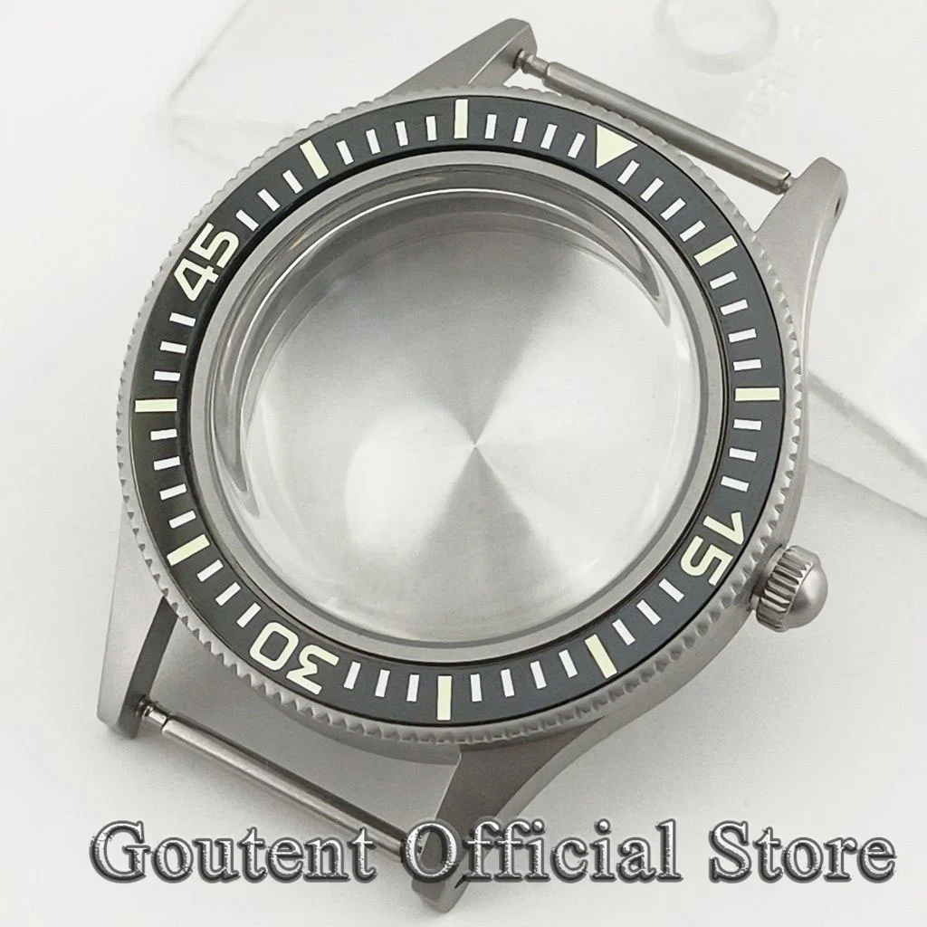 Goutent 40mm Dome Glass Retro Watch Case Luminous Bezel Fit NH35 NH36 ETA 2824 PT5000 Automatic Movement
Goutent 40mm Dome Glass Retro Watch Case Luminous Bezel Fit NH35 NH36 ETA 2824 PT5000 Automatic Movement
