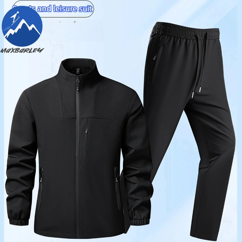 2026 Men Sports Suit Outdoor Riding Windproof Stand Collar Top + Jogging Training Breathable Pants Spring Autumn Mens Suits
2026 Men Sports Suit Outdoor Riding Windproof Stand Collar Top + Jogging Training Breathable Pants Spring Autumn Mens Suits
