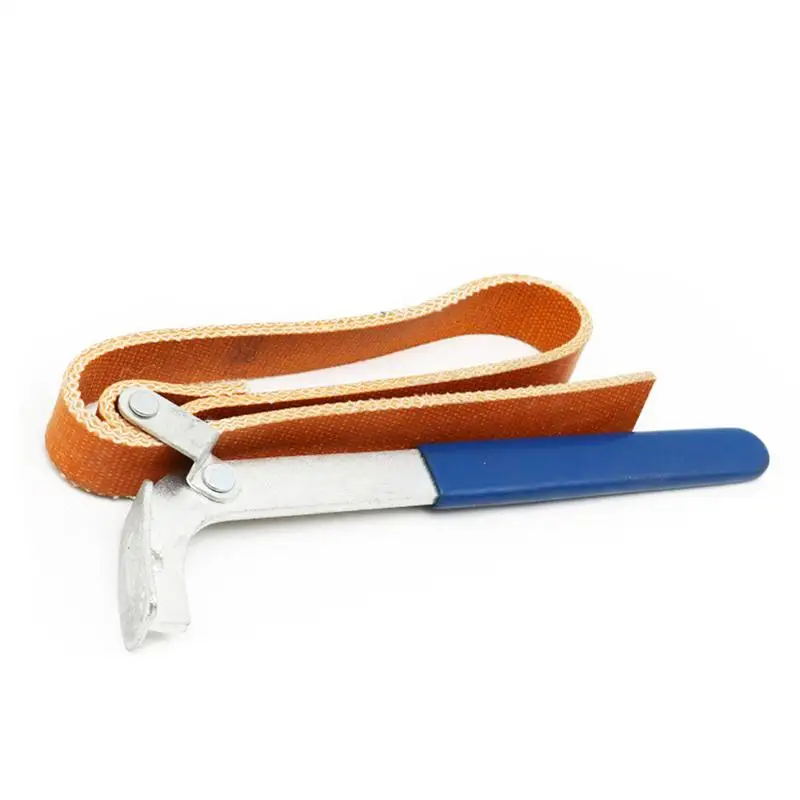 Oil Filter Strap Wrench Heavy Duty Belt Wrench Adjustable Strap Wrench Multi-Purpose Oil Filter Wrench Change Removal Tool For
Oil Filter Strap Wrench Heavy Duty Belt Wrench Adjustable Strap Wrench Multi-Purpose Oil Filter Wrench Change Removal Tool For