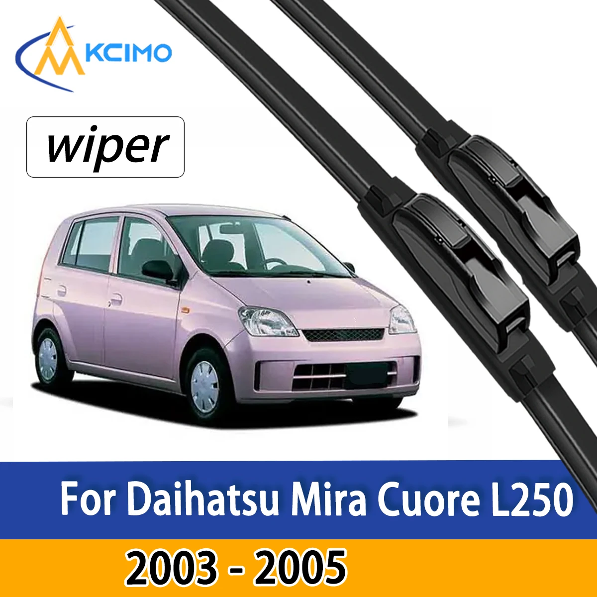 Wiper Blades For Daihatsu Mira Cuore L250 2003 - 2005 Windshield Windscreen Car Front Window Wiper
Wiper Blades For Daihatsu Mira Cuore L250 2003 - 2005 Windshield Windscreen Car Front Window Wiper