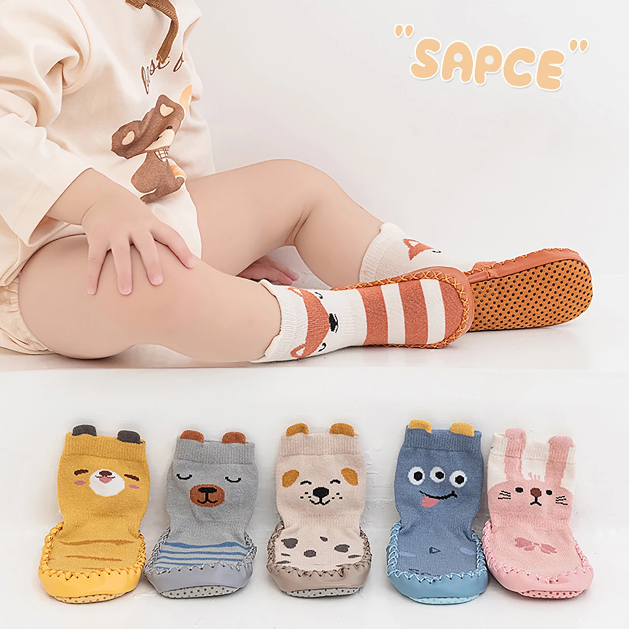 Spring Autumn Baby Floor Socks Anti-slip Walking Shoes Waterproof Leather Soft-soled Shoes Cute Cartoon Infant Slip-on Boots
Spring Autumn Baby Floor Socks Anti-slip Walking Shoes Waterproof Leather Soft-soled Shoes Cute Cartoon Infant Slip-on Boots