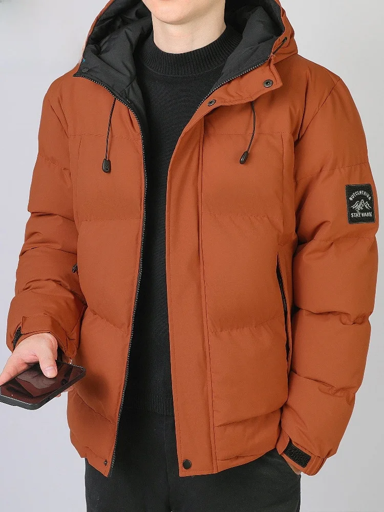 Мужская зимняя утепленная куртка Paul 2024 с капюшоном, молодежная теплая повседневная куртка свободного кроя из полиэфирного волокна на молнии
Мужская зимняя утепленная куртка Paul 2024 с капюшоном, молодежная теплая повседневная куртка свободного кроя из полиэфирного волокна на молнии