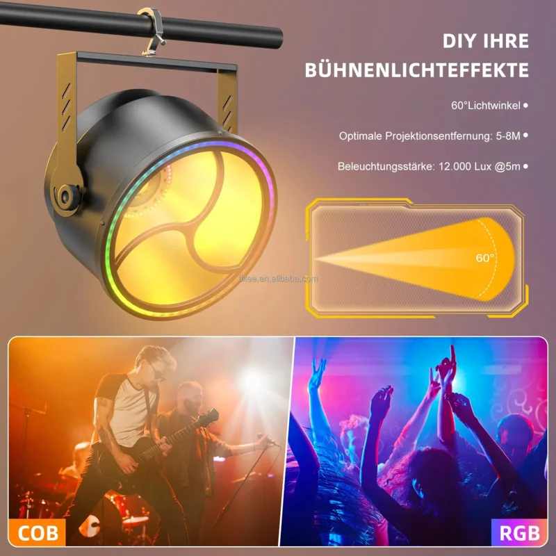Tiitee TV200 Background Light DMX Control COB RGB LED Vintage Patt Light for LiveHouse Show DJ Party
Tiitee TV200 Background Light DMX Control COB RGB LED Vintage Patt Light for LiveHouse Show DJ Party