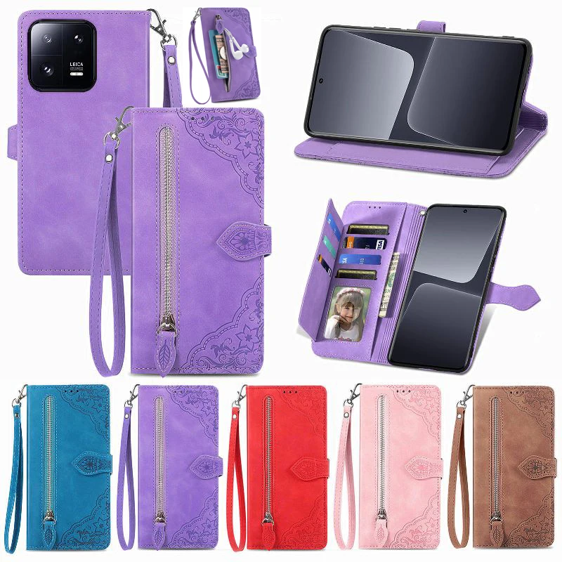 Vertical Zipper Wallet Case Flip Cover For Xiaomi 13 Ultra 12X 11T 10T Pro 10 Youth 5G Removable Leather Wrist Rope Phone Case
Vertical Zipper Wallet Case Flip Cover For Xiaomi 13 Ultra 12X 11T 10T Pro 10 Youth 5G Removable Leather Wrist Rope Phone Case
