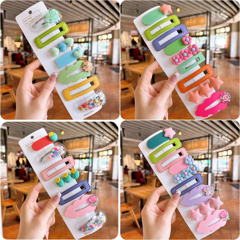 7 Pcs/9 Pcs Summer Fashion Candy Color Hair Clips Kids Cute Strawberry Flower Bangs Hairpins Set Women's Girls Hair Accessories
7 Pcs/9 Pcs Summer Fashion Candy Color Hair Clips Kids Cute Strawberry Flower Bangs Hairpins Set Women's Girls Hair Accessories