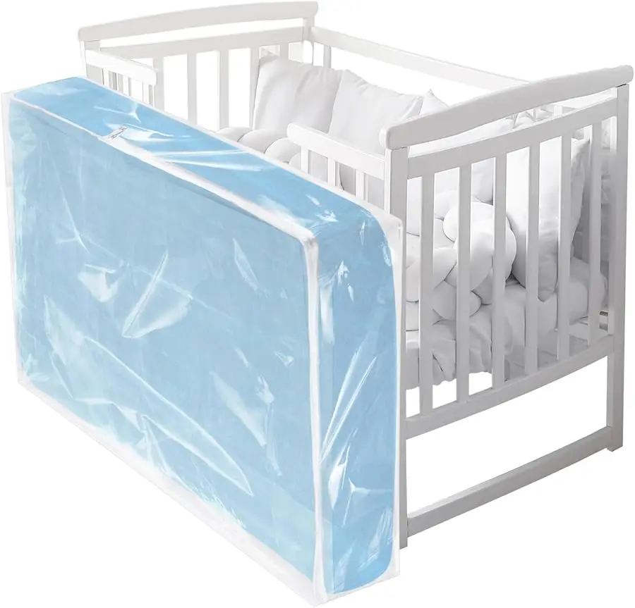 1 Pcs Crib Mattress Storage Bag with Zipper 4 Mil Clear Plastic Waterproof Crib Mattress Bag for Mo ing and Storage, 52. 5 x 28
1 Pcs Crib Mattress Storage Bag with Zipper 4 Mil Clear Plastic Waterproof Crib Mattress Bag for Mo ing and Storage, 52. 5 x 28