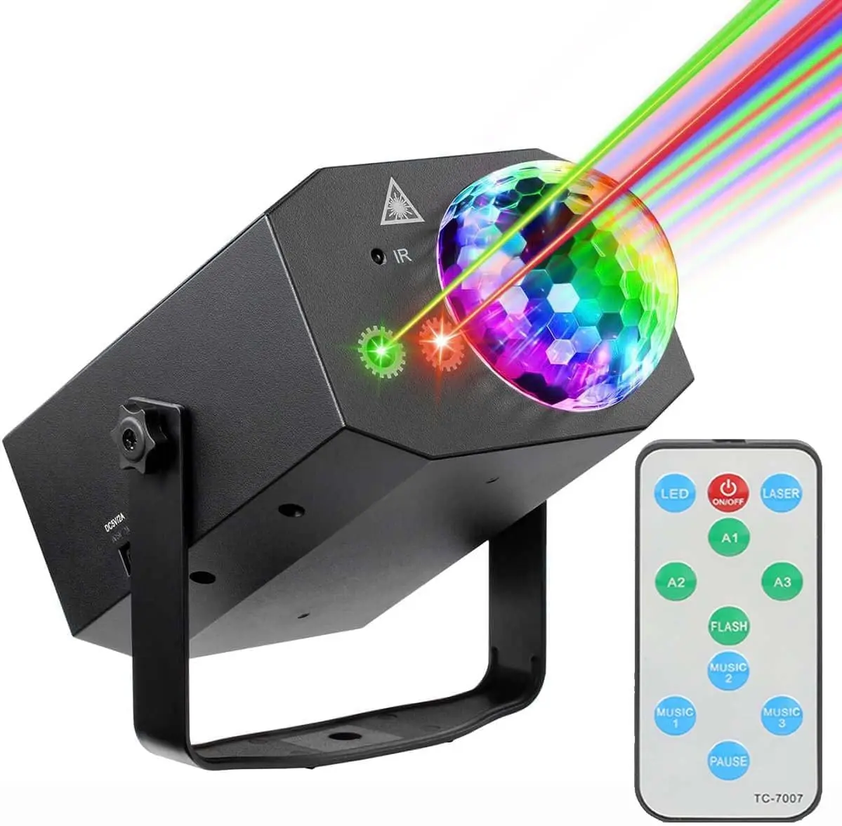 Party Lights Disco Ball Light with Pattern Projection,Dj Disco Light Sound Activated LED Light,RGB Colored Strobe Stage Lighting
Party Lights Disco Ball Light with Pattern Projection,Dj Disco Light Sound Activated LED Light,RGB Colored Strobe Stage Lighting