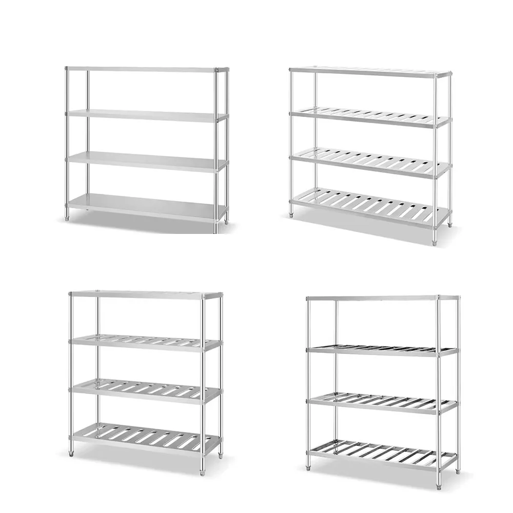 Customizable Commercial Stainless Steel Storage Rack for Kitchen Metal Shelf with Adjustable Feet Restaurants Hotels Home Use
Customizable Commercial Stainless Steel Storage Rack for Kitchen Metal Shelf with Adjustable Feet Restaurants Hotels Home Use