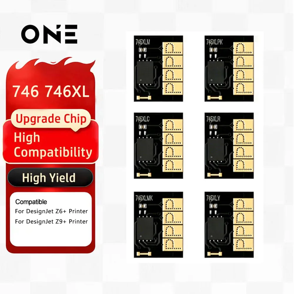 300ML 6-Color New For HP 746 746XL Cartridge Chip Disposable & Stable Compatible For HP DesignJet Z6+ Z9+ Printers
300ML 6-Color New For HP 746 746XL Cartridge Chip Disposable & Stable Compatible For HP DesignJet Z6+ Z9+ Printers