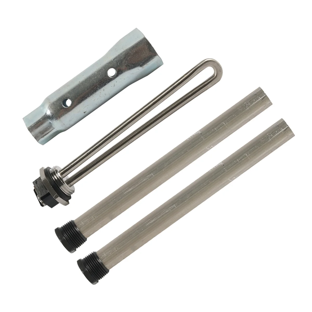 1440W 120V RV Water Heater Elements Kit 520900 for Suburban RV Water Heater ,with 2 Anode Rods and 1 Hex Wrench Socket
1440W 120V RV Water Heater Elements Kit 520900 for Suburban RV Water Heater ,with 2 Anode Rods and 1 Hex Wrench Socket